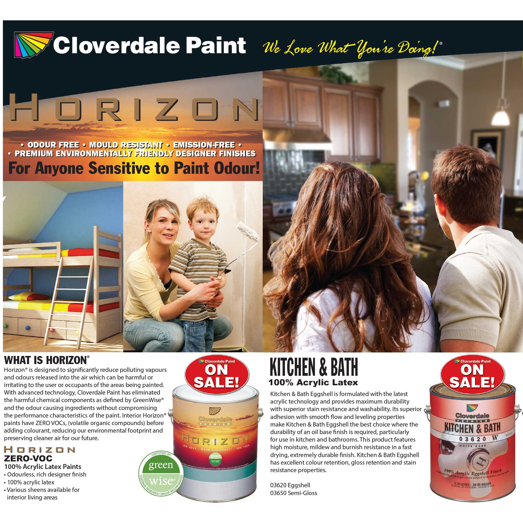 Cloverdale Paint eFlyer HTML
